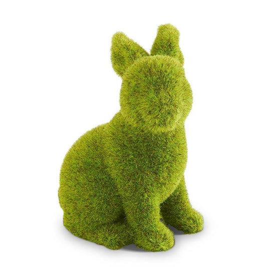 6.5 inch Moss Bunny Looking Right