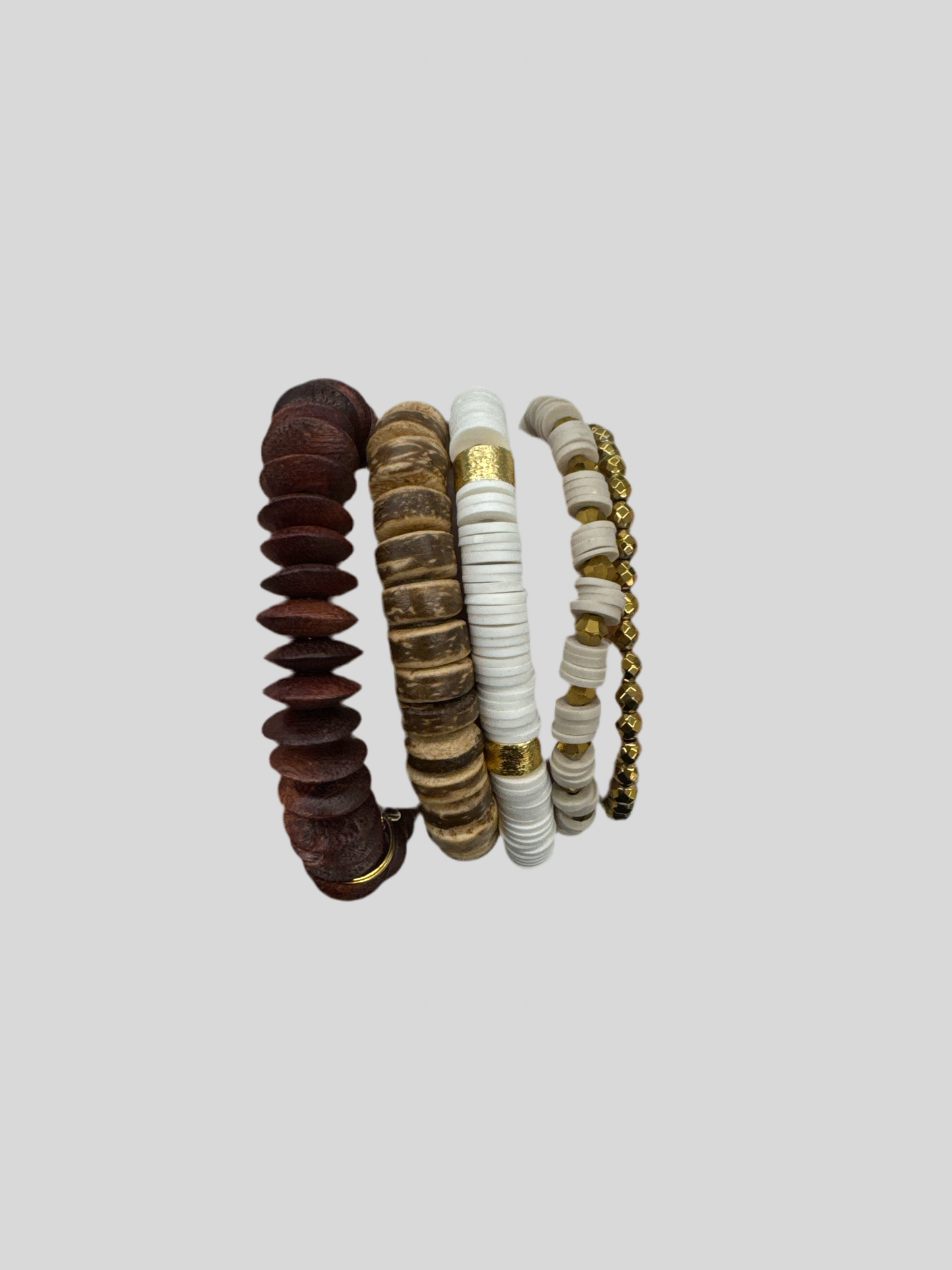 Calista Stack Bracelet Brown