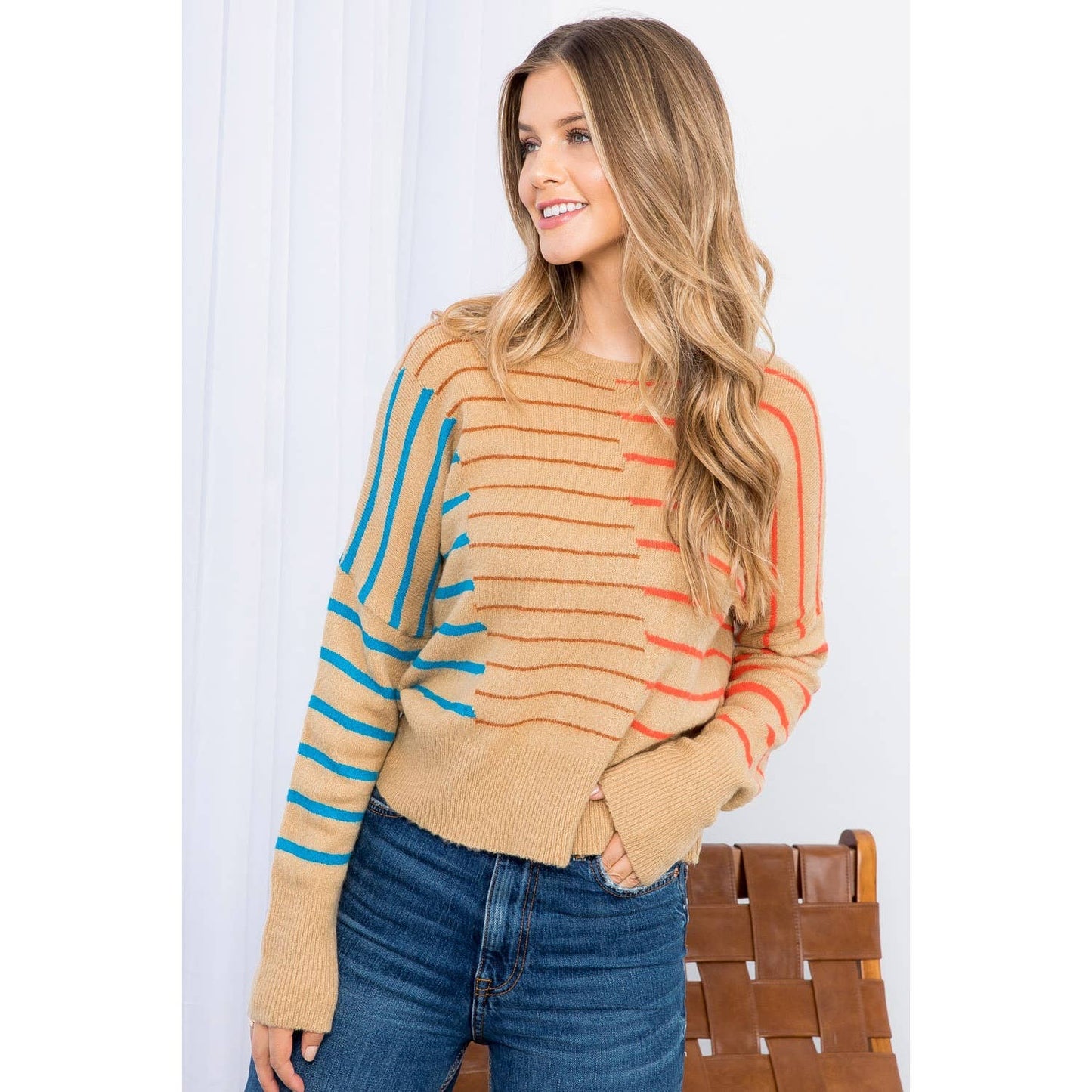 Knit Stripe Sweater