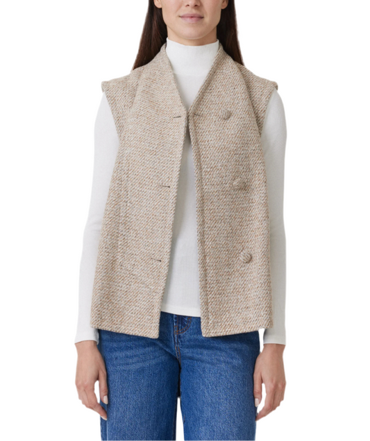 Brushed Twill Vest