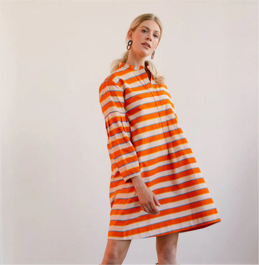 Hidalgo Stripe Milly Dress