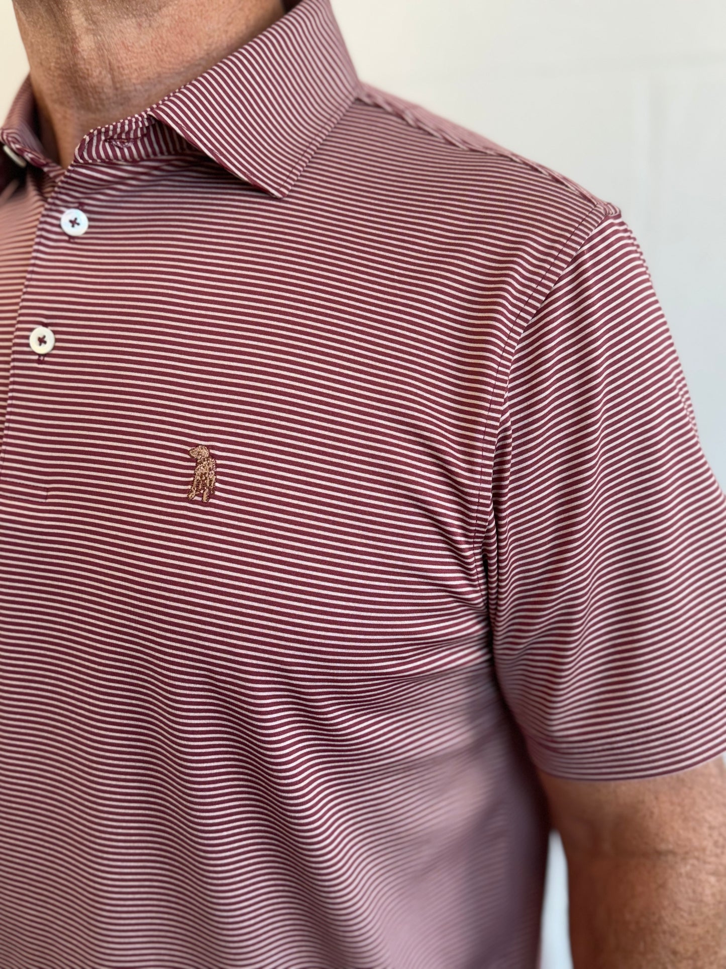 Polo Copper Stripe