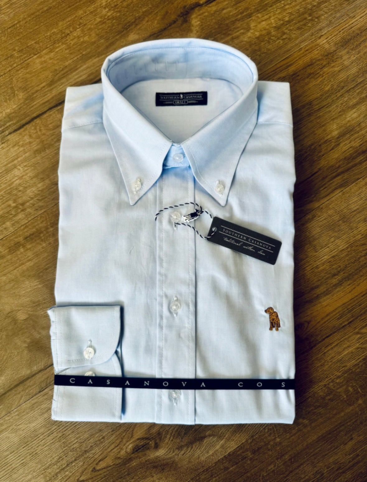 Button Down Light Blue Oxford