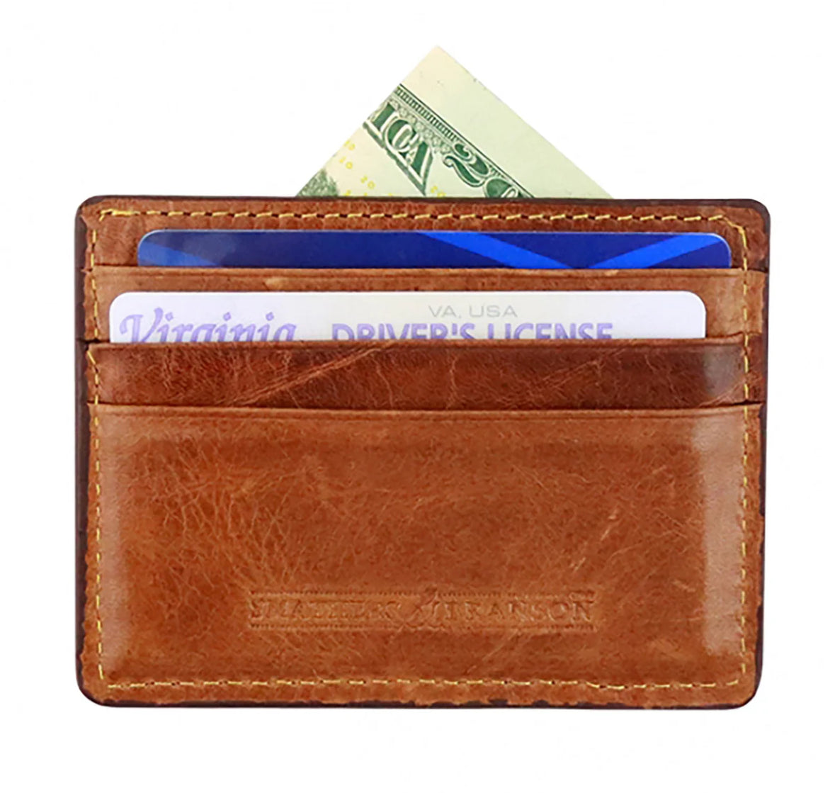 Embroidered Credit Card Wallet