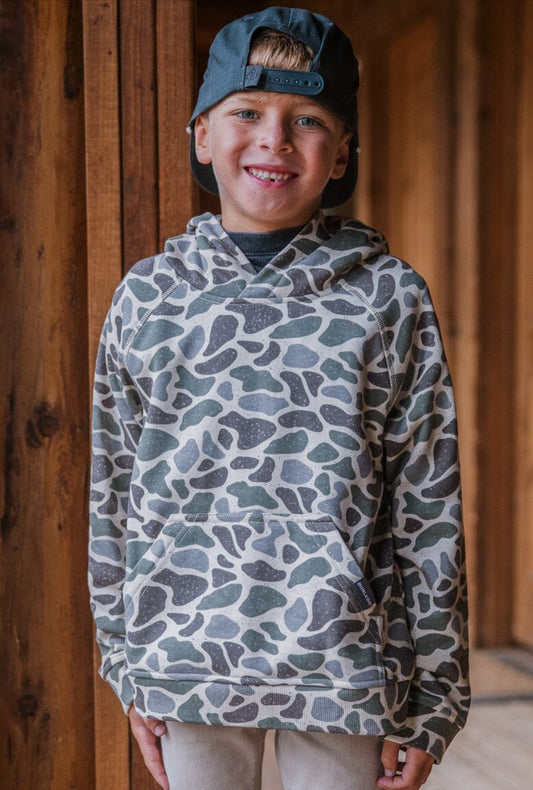 Fleece Hoodie - Deer Camo