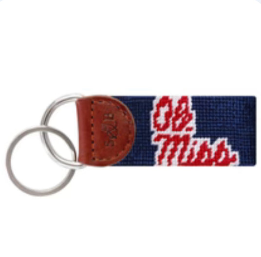 Embroidered Key Fob