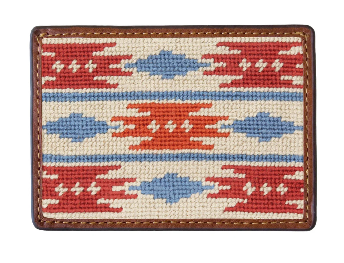 Embroidered Credit Card Wallet