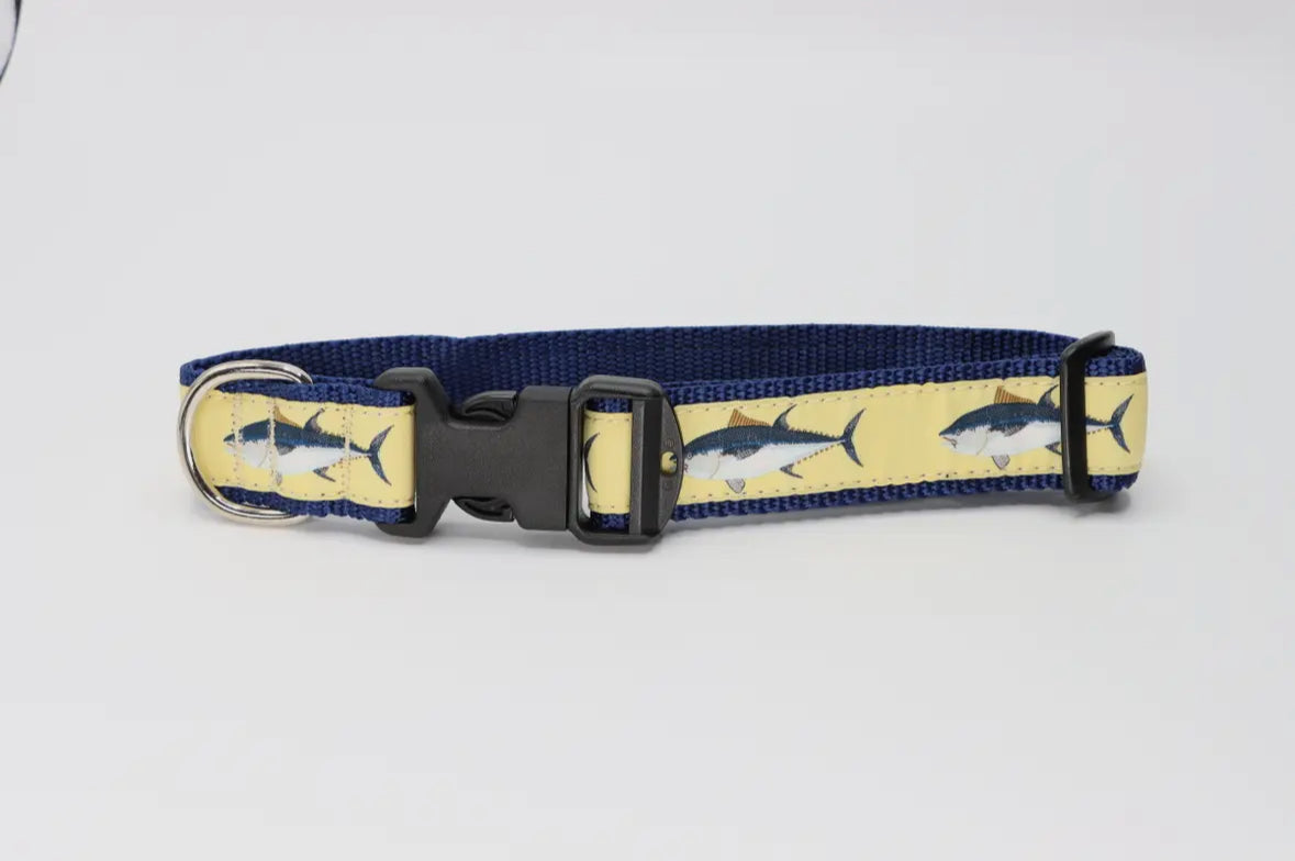 Atlantic Blue Fin Tuna Dog Collar