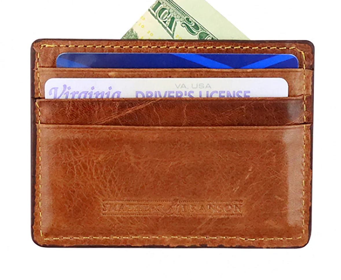 Embroidered Credit Card Wallet