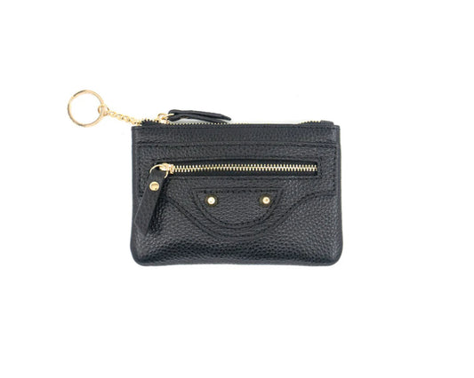 Key Chain Wallet w/ Studs