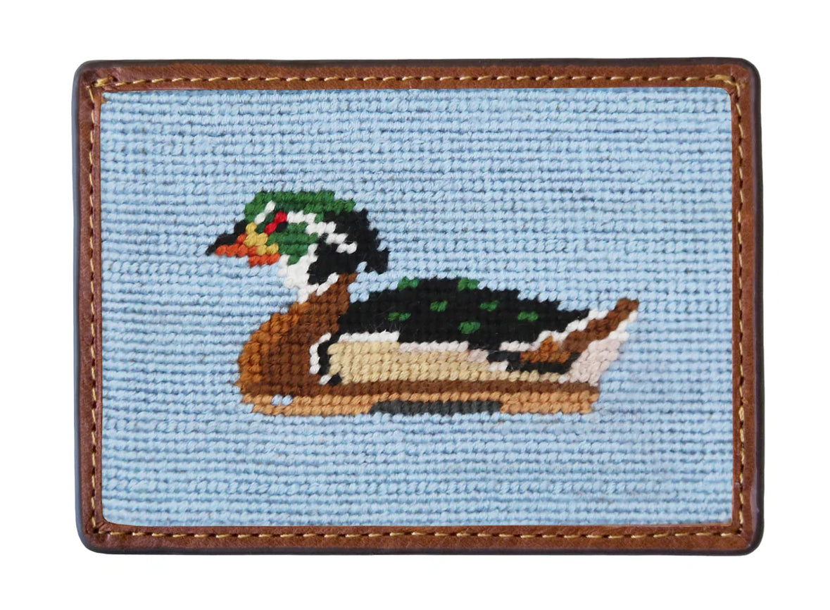 Embroidered Credit Card Wallet