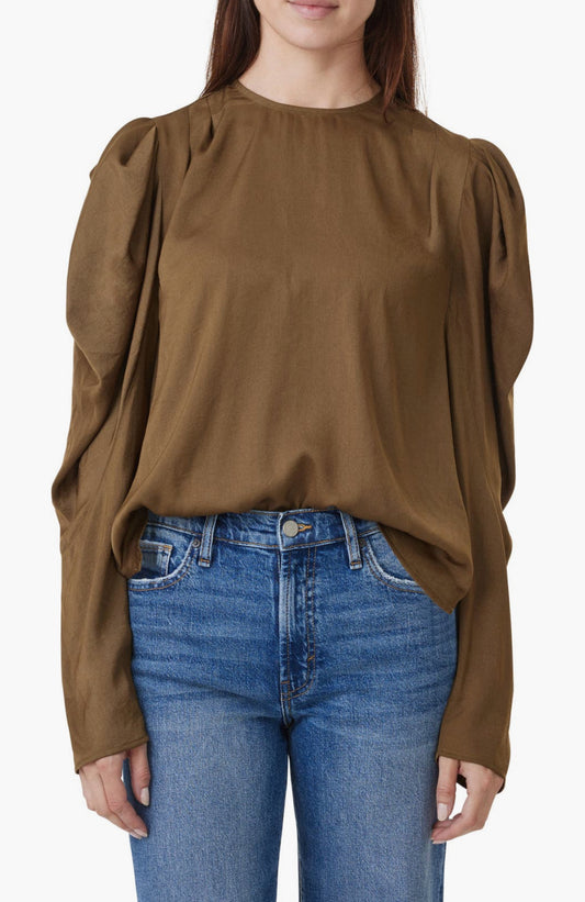 Drape L/S Blouse