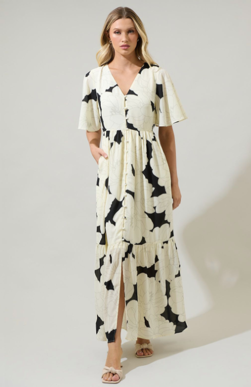 Quinsy Floral Pismo Dress